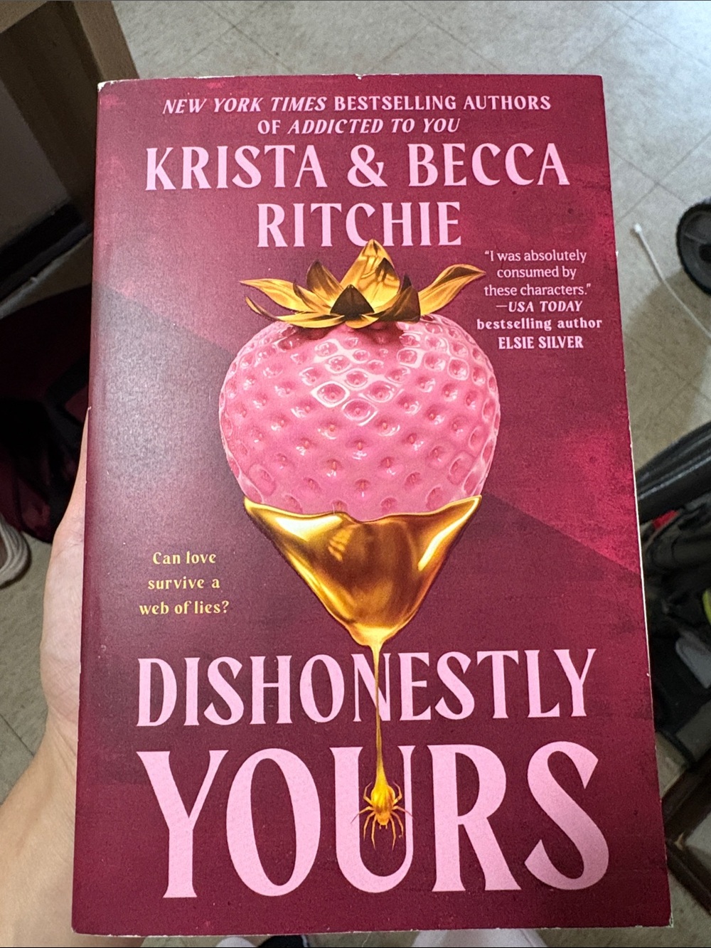 Dishonestly Yours — Pink Paperback Novel